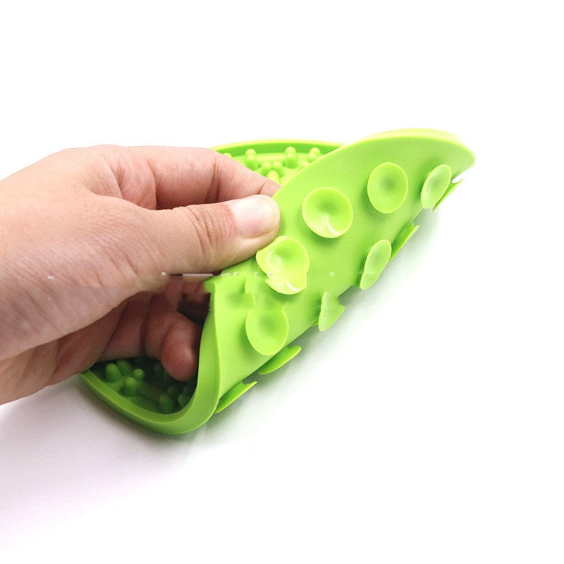 Schleckmatte Hund rund (2er-Set) – Leckmatte Hund Ø 15 cm