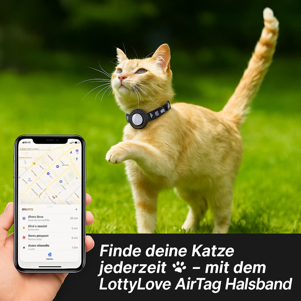 AirTag Katzenhalsband – Sicherheit & Tracking für deine Katze