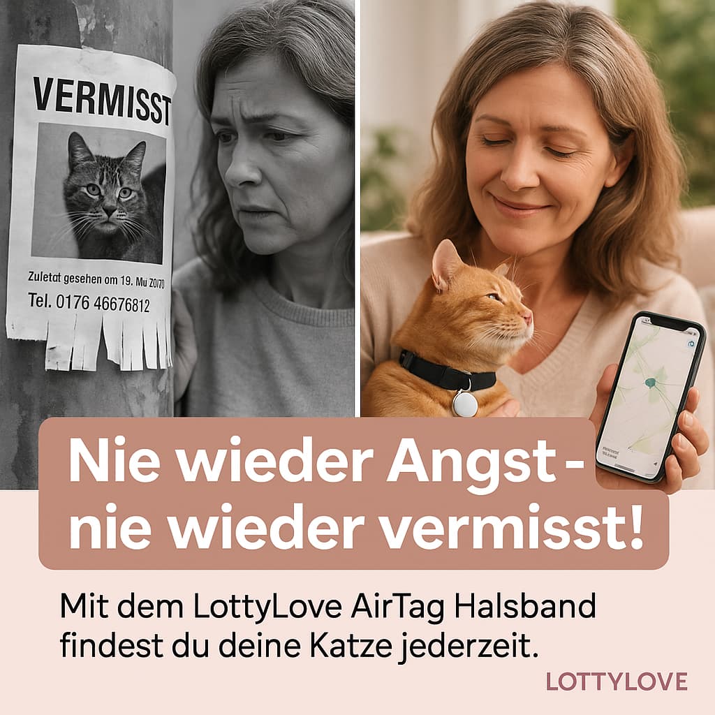 AirTag Katzenhalsband – Sicherheit & Tracking für deine Katze